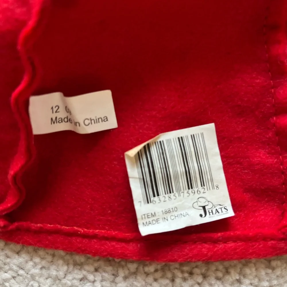 Crab Hat Jacobson Hat Company Unisex Felt With Opening In Back For Hair Costume